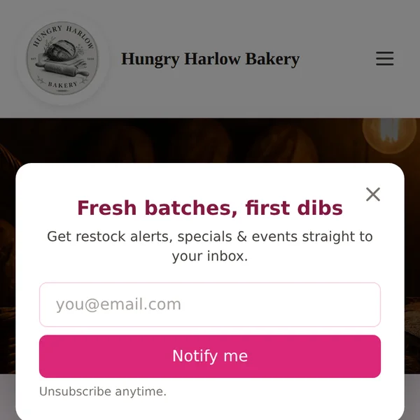 Hungry Harlow Bakery