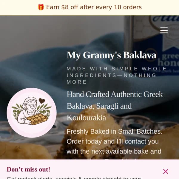 My Granny's Baklava